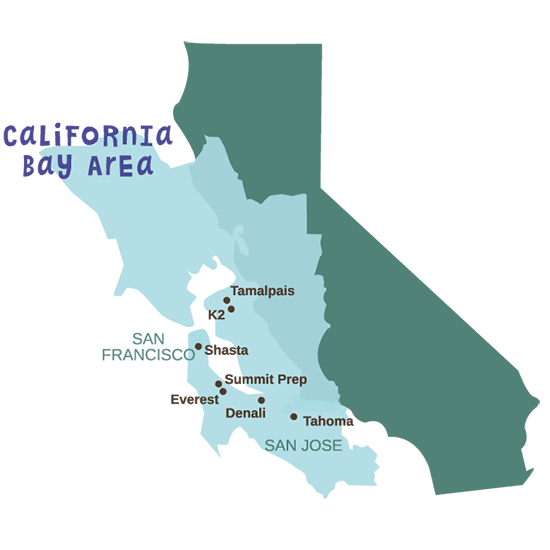 Map of California Schools